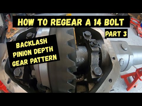 HOW TO REGEAR A 14 BOLT (part 3) - Project Maple Leaf Jeep Build (no.10)