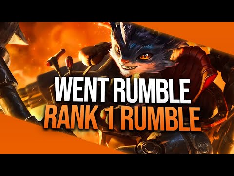 Went Rumble "RANK 1 RUMBLE" Montage | League of Legends