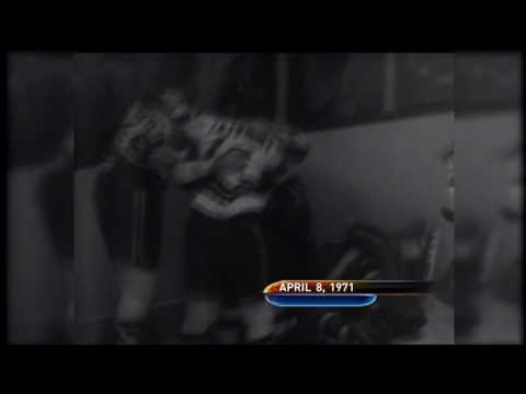 Leafs vs Rangers Bench Clearing Brawl - April 8th, 1971