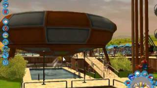 RCT3 - Tutorial - H20 Bowl Slide