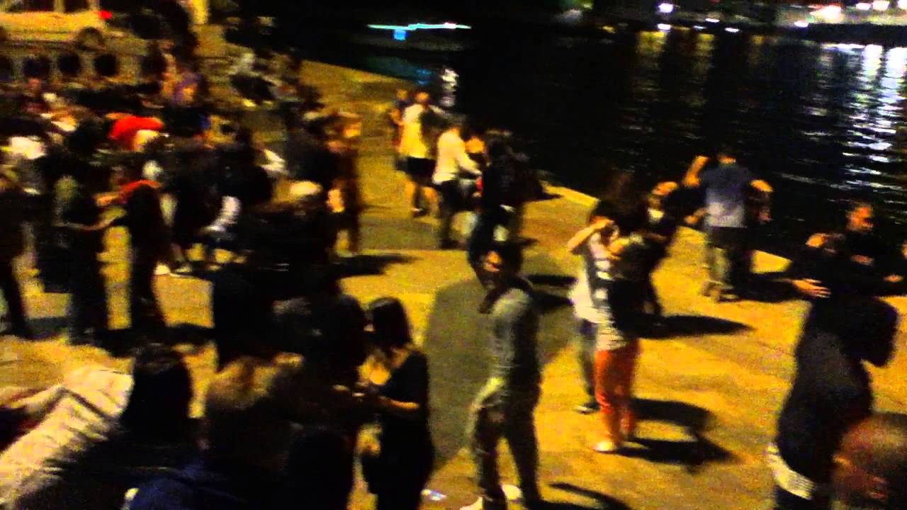 Salsa Dancing in Paris on the Seine River
