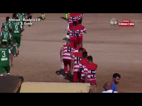 Avetrana-Manduria 1-0 Promozione Pugliese 2019-20 I giornata 8.9.2019