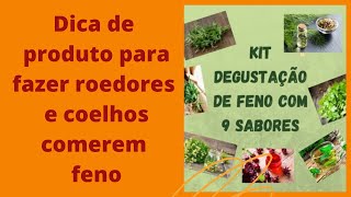 Vídeo de Kit Feno Degustação 9 Sabores de Ervas