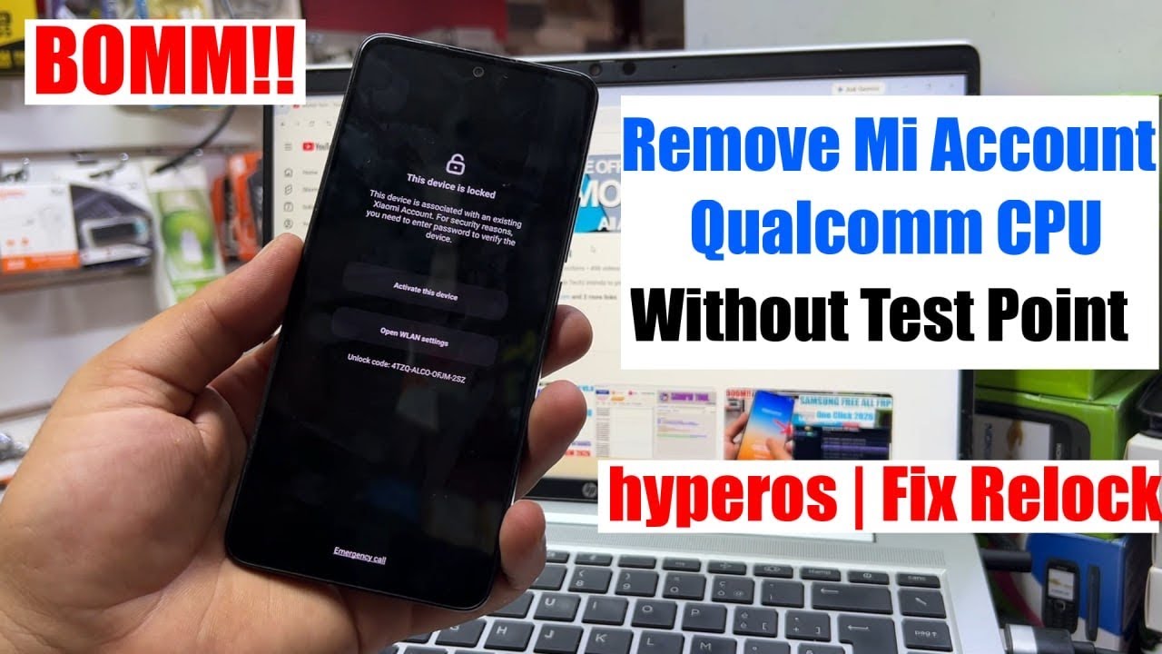 How To Remove Mi account | Mi account Remove Unlock Tool (Redmi) | mi Account Relock