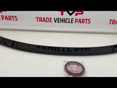 Fits BM Z4 E89 2009-2017 Rear Trunk Boot Lip Spoiler Gloss Black video