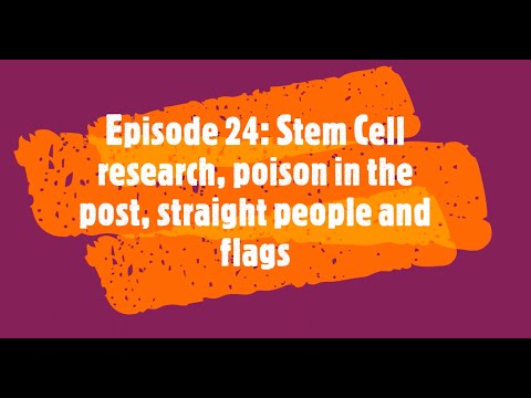 Catholic Unscripted 24. "Stem cell research- poison in the post and straight people and flags."