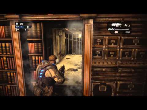 Gears of War Judgment Secret Rooms on Library!