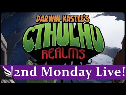 Playing Cthulhu Realms Campaign (Second Monday Livestream)