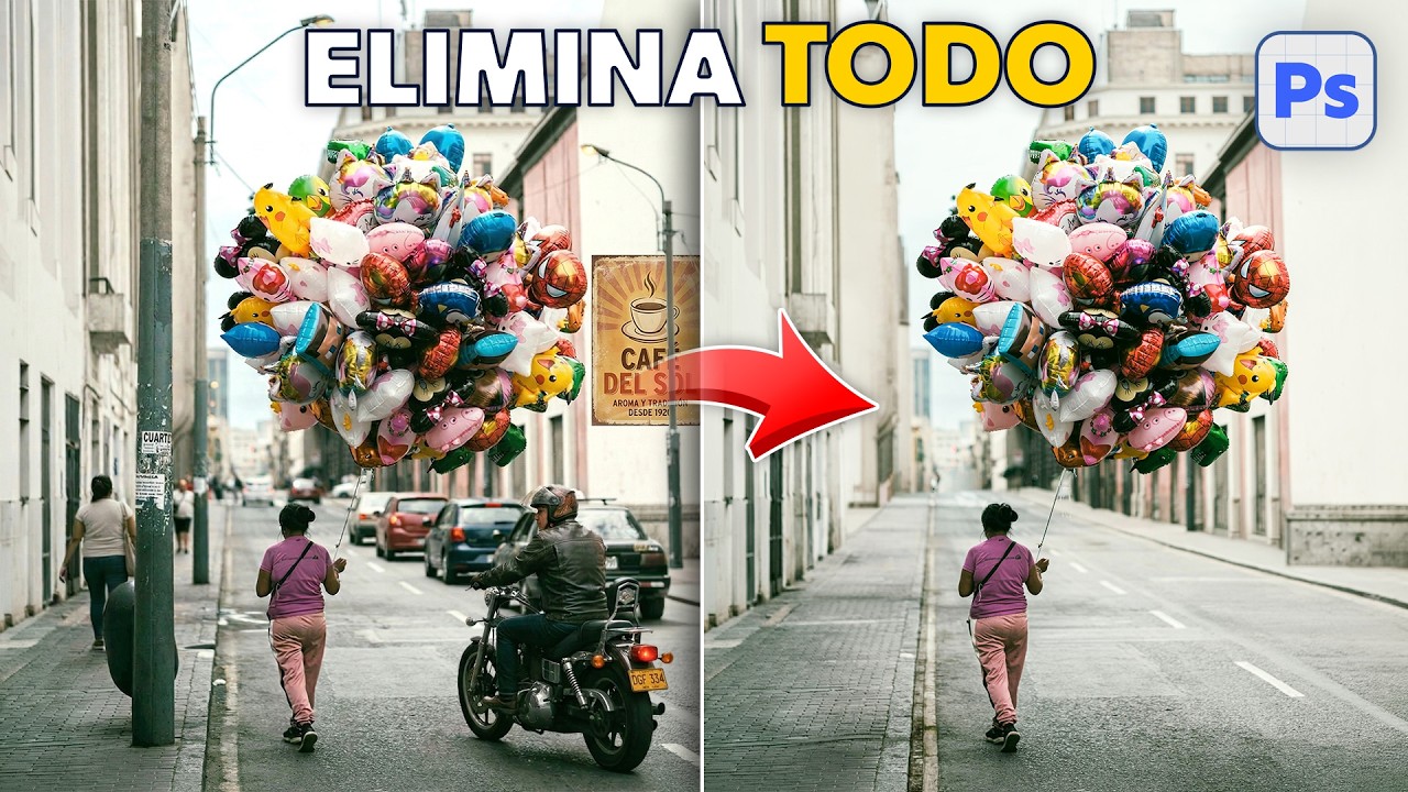 🤯 NUEVA HERRAMIENTA en Photoshop 😱 ELIMINA TODAS las DISTRACCIONES en 1 CLIC