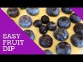 Fruit Dip 3 INGREDIENT Recipe Janny S Kitchen
