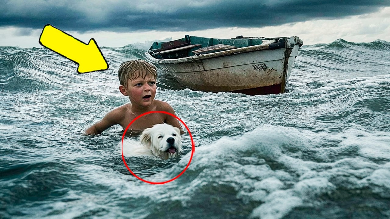 Boy Saves Shipwrecked Dog, What Happened Next Made Everyone Cry...