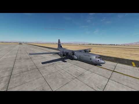 DCS PIMAX 8K C-130 Start Up and Vegas Tour