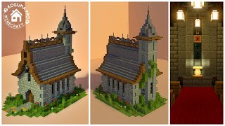 【マインクラフト】1.21追加/凝灰岩で作る小さな教会の作り方【Minecraft/マイクラ建築講座】