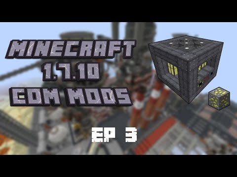 Minecraft 1.7.10 com Mods -  Igneous Extruder e Big Reactor's! #3