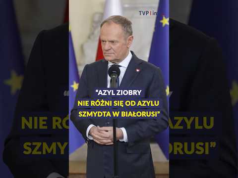 Tusk: azyl Ziobry jak Szmydta na Białorusi #polityka #polska #shorts