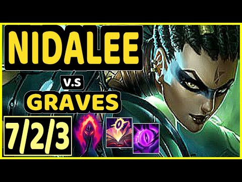 WARDEN (NIDALEE) vs GRAVES - 7/2/3 KDA JUNGLE GAMEPLAY - EUW Ranked MASTER
