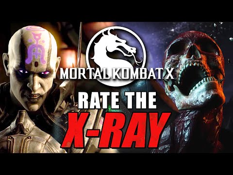 RATE THE X-RAY: Mortal Kombat X All X-Rays Rated!