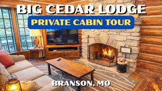 Inside Big Cedar Lodge Private Cabins | Full Tour of this Rustic Retreat