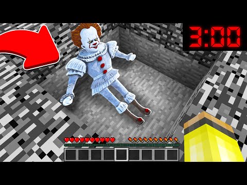 GECE 03:00'TE KORKUNÇ PALYAÇOYU TUZAĞA DÜŞÜRDÜM! 😱 - Minecraft