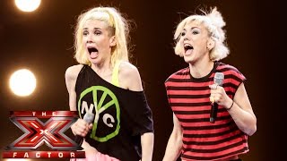 Blonde Electric sing Joan Jett&#39;s I Love Rock And Roll | Boot Camp | The X Factor UK 2014