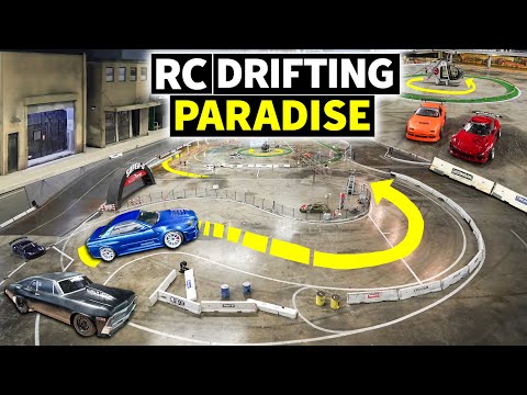 This Car Shop Turned Into a RC Drift House: Super G Drift Arena!