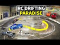 This Car Shop Turned Into a RC Drift House: Super G Drift Arena!