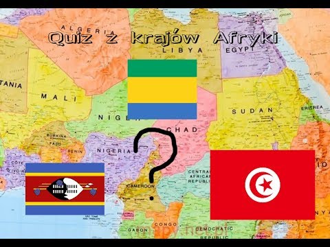 Quiz z krajów Afryki