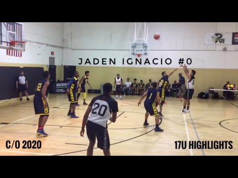 Jaden Ignacio C/o 2020 AAU Highlights (Axiom Elite 17U)