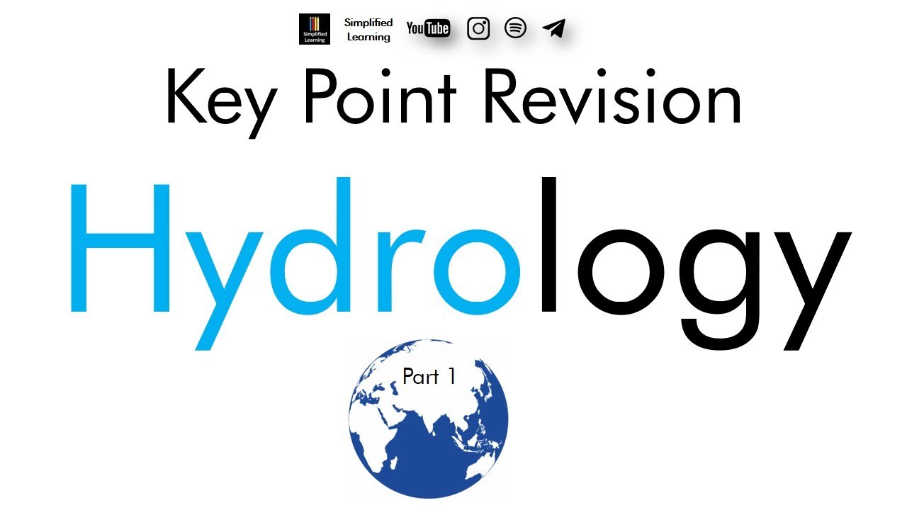 Hydrology - The Hydrologic Cycle | Part 1 | Civil Engineering | Simplified Learning