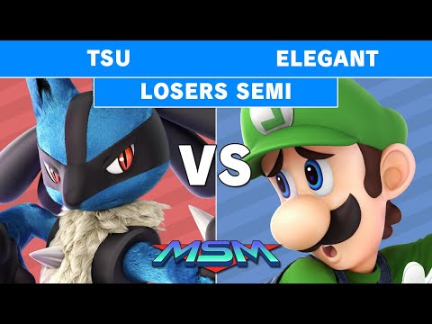 MSM 193 Tsu (Lucario) vs Elegant (Elegant) Losers Semi - Smash Ultimate