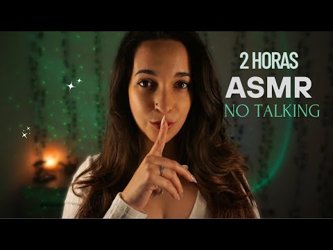 ASMR 2 HORAS SIN HABLAR | Madera, agua, tapping 😴