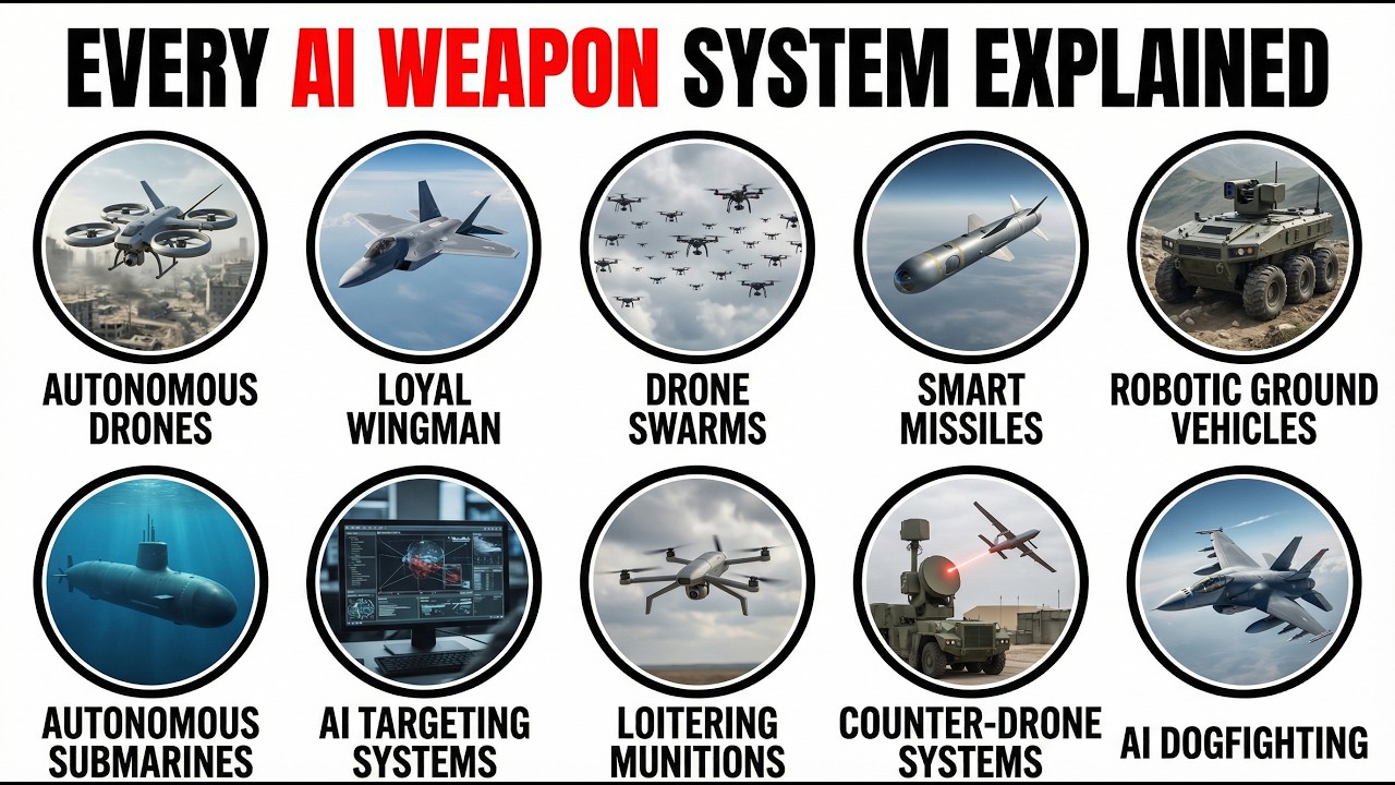 Every AI Weapon System in Testing Explained in 16 Minutes