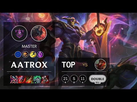 Aatrox Top vs Wukong - EUW Master Patch 11.10