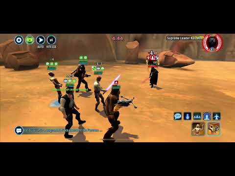 SWGOH - TW - CLS vs SLKR solo (win)