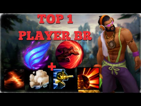 TOP 1 GRAVES BR  - KBM WIZ GRAVES GAMEPLAY - LEAGUE OF LEGENDS