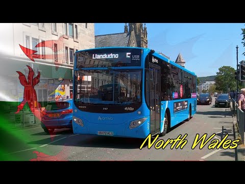 The Best Buses in Action in the UK: North Wales #busspotting