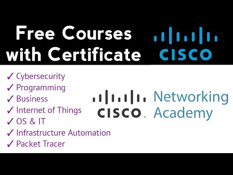 Cisco Networking Academy Free Courses with Certificate