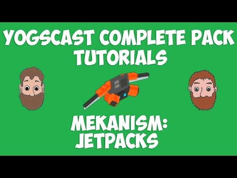 The Beard Guys - Minecraft Jetpack Tutorial - Mekanism [Yogscast Complete pack tutorial]
