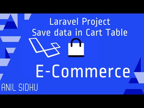 Laravel E commerce Project 12 Add product in cart table