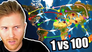 I Built a Transport EMPIRE Against 100 Other Companies! (Worldwide Rush)