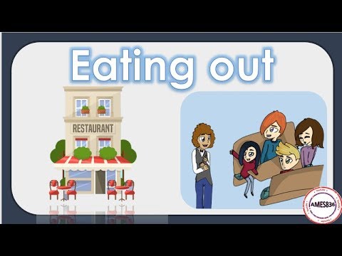 Comer em um restaurante: Língua Inglesa