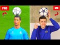 I tried to COPY the BEST PRO Footballers FREESTYLE SKILLS! (Ronaldo, Pogba & More!)
