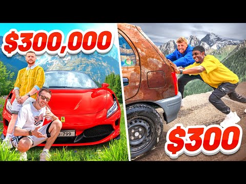 SIDEMEN $300,000 VS $300 ROAD TRIP (EUROPE EDITION)