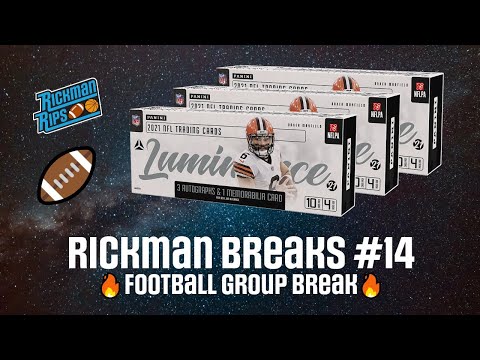 Rickman Breaks #14 Luminance Football 2021