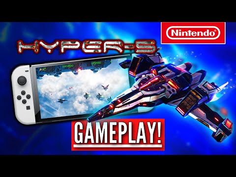 This NEW Shmup Is Pretty Awesome! Hyper-5 Gameplay - YouTube