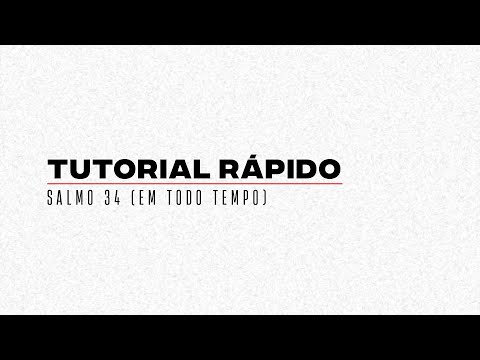 Em todo tempo (Salmo 34) - O Melhor da Música…