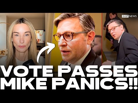 IHIP News: Mike Johnson CAUGHT in FULL PANIC After Epstein Vote Passes UNANIMOUSLY! He's SCREWED
