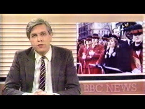 BBC Nine O'Clock News 12/February/1982