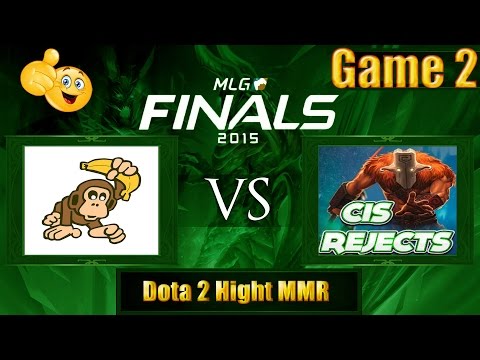 Dota 2 Monkey Business vs CIS Rejects Game 2  RU Highlights