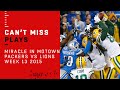 Aaron Rodgers' Amazing Hail Mary: The Miracle in Motown! | Packers vs. Lions | NFL